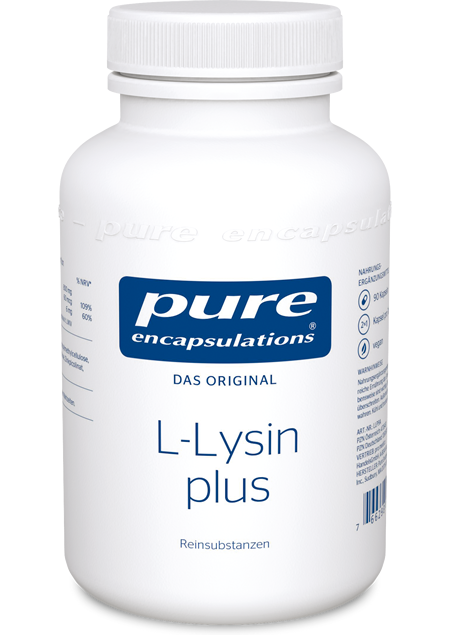 PURE ENCAPSULATIONS L-Lysin plus Kapseln
